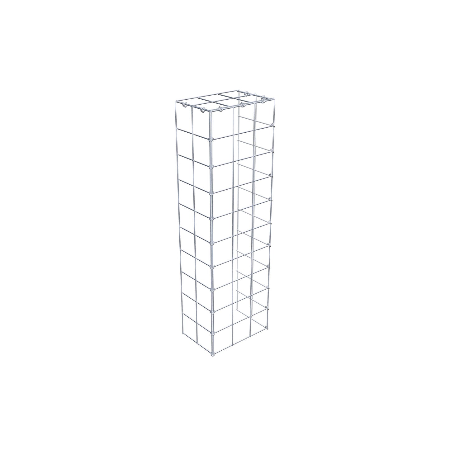 Fourche rapportée type 4 100 cm x 20 cm x 30 cm (L x H x P), maille 10 cm x 10 cm, anneau en C
