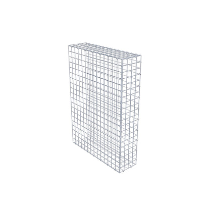 Mounted gabion type 2 100 cm x 70 cm x 20 cm (L x H x D), mesh size 5 cm x 5 cm, C-ring
