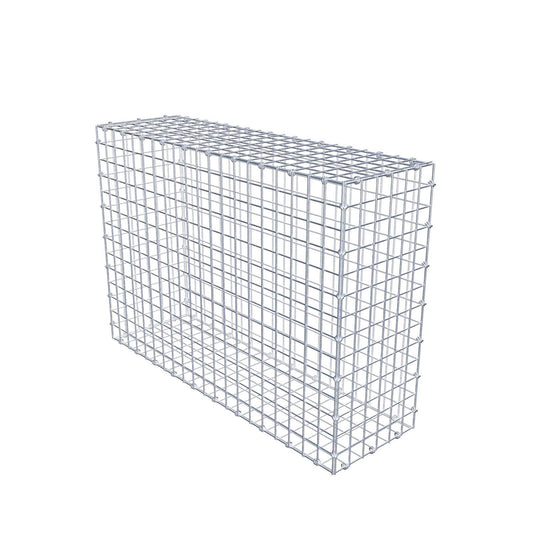 Gabion 100 cm x 70 cm x 30 cm (L x H x D), maskstorlek 5 x 5 cm, spiralring