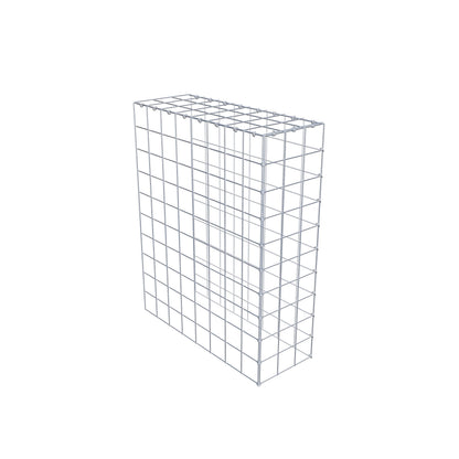 Gabião Tipo 4 100 cm x 80 cm x 30 cm (C x A x P), malhagem 10 cm x 10 cm, anel C