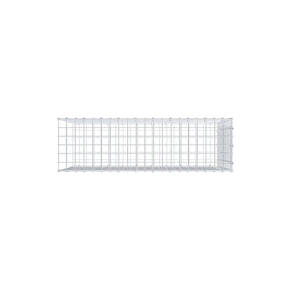 Extra gabion typ 2 100 cm x 60 cm x 30 cm (L x H x D), maskstorlek 5 cm x 5 cm, C-ring