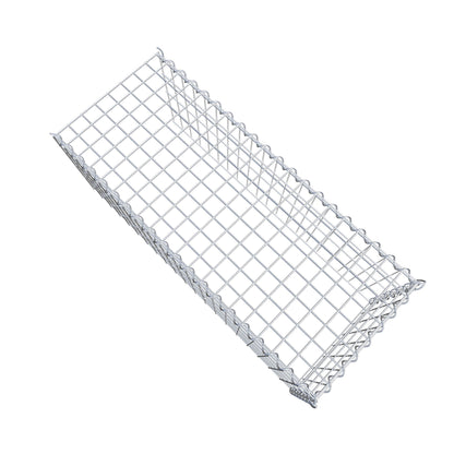 Gabião tipo 4 100 cm x 40 cm x 40 cm (C x A x P), malhagem 5 cm x 10 cm, espiral