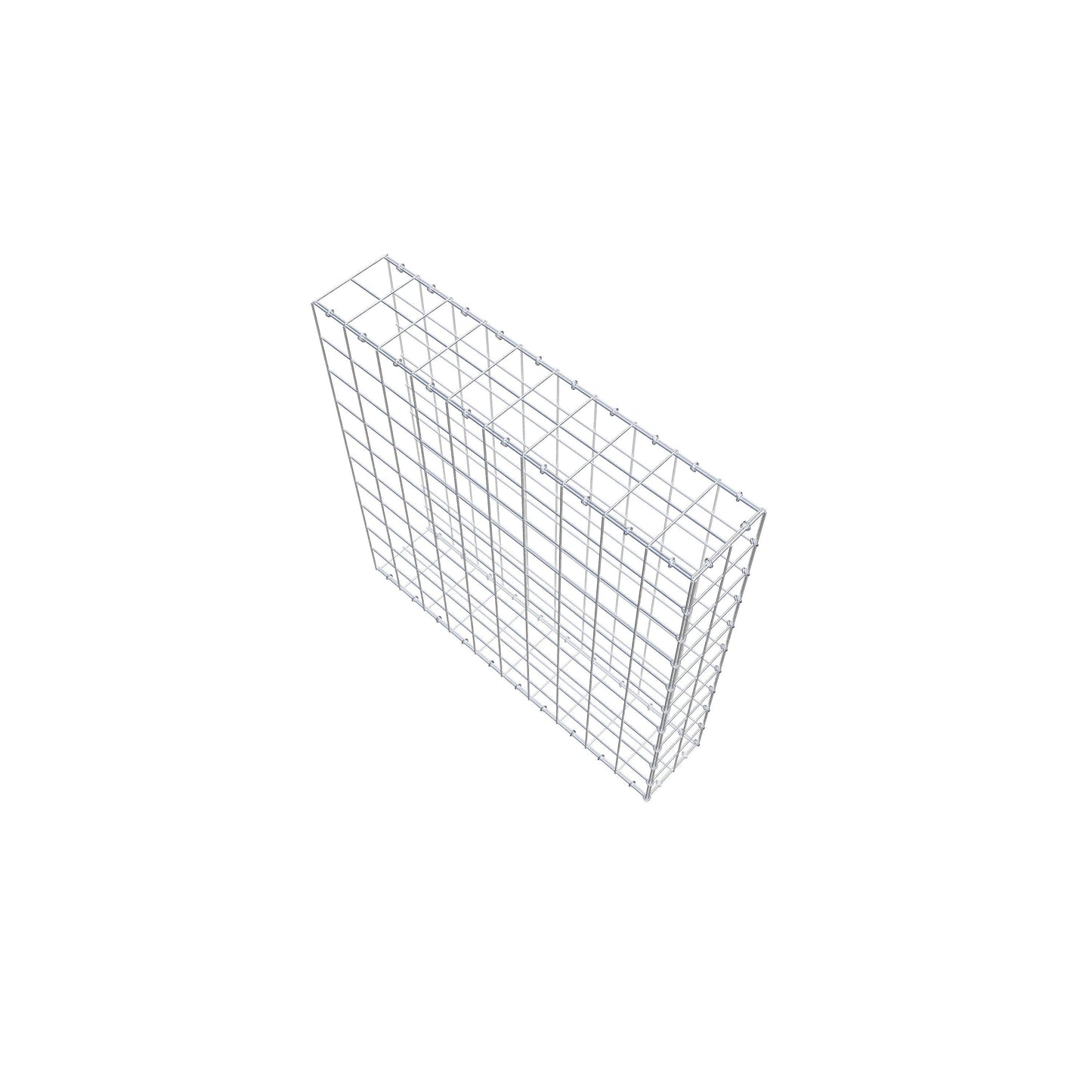 Add-on schanskorf type 2 100 cm x 100 cm x 20 cm (L x H x D), maaswijdte 10 cm x 10 cm, C-ring