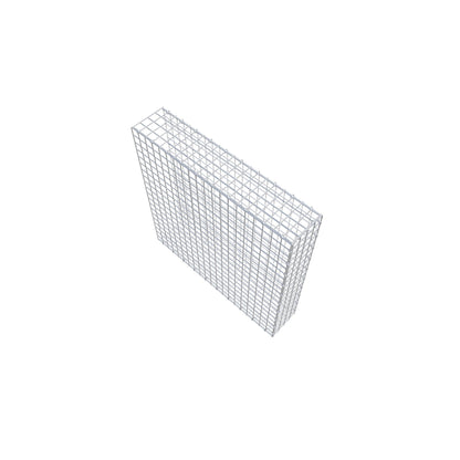 Anbaugabione Typ 2 100 cm x 100 cm x 20 cm (L x H x T), Maschenweite 5 cm x 5 cm, C-Ring