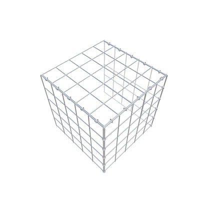 Gabião tipo 4 50 cm x 50 cm x 50 cm (C x A x P), malhagem 10 cm x 10 cm, anel C