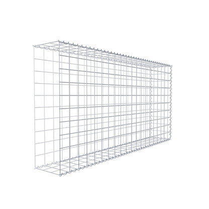 Gabião tipo 2 200 cm x 100 cm x 30 cm (C x A x P), malhagem 10 cm x 10 cm, espiral