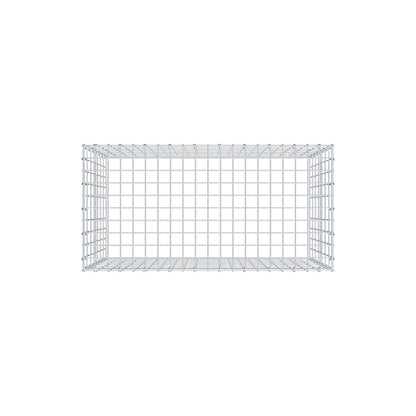 Gabião Tipo 3 100 cm x 70 cm x 50 cm (C x A x P), malhagem 5 cm x 10 cm, anel C