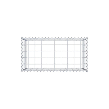 Gavión complementario tipo 3 100 cm x 60 cm x 50 cm (L x A x P), malla 10 cm x 10 cm, espiral