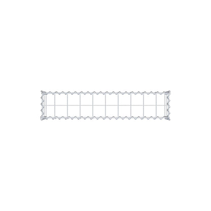 Extra gabion typ 3 100 cm x 20 cm x 20 cm (L x H x D), maskstorlek 10 cm x 10 cm, spiral