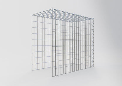 Gabião tipo 4 100 cm x 90 cm x 50 cm (C x A x P), malhagem 5 cm x 10 cm, espiral