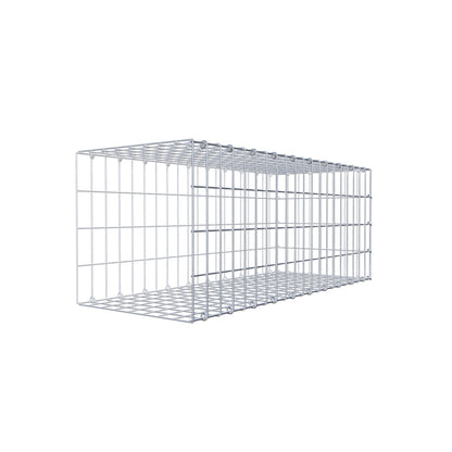 Monteret gabion type 2 100 cm x 40 cm x 40 cm, maskestørrelse 5 cm x 10 cm, C-ring