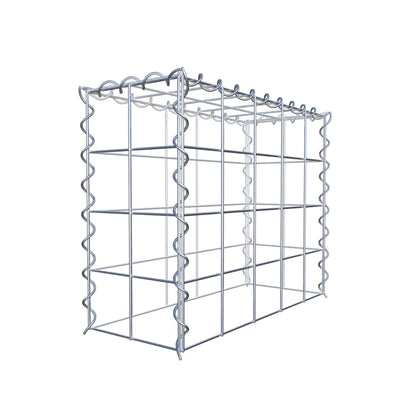 Gavión adicional tipo 3 50 cm x 40 cm x 20 cm (L x A x P), malla 10 cm x 10 cm, en espiral