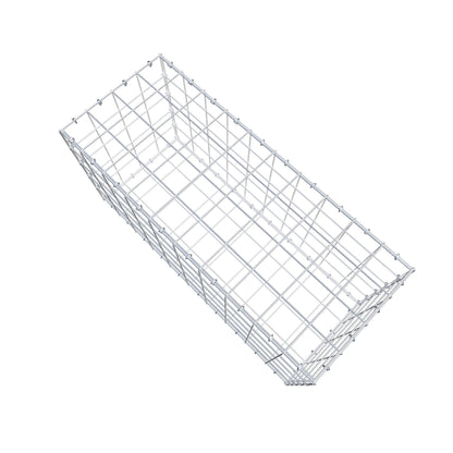 Gabion 100 cm x 50 cm x 40 cm (L x H x D), maskestørrelse 10 cm x 10 cm, C-ring