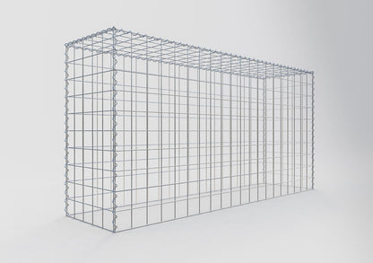 Gabião tipo 3 200 cm x 100 cm x 50 cm (C x A x P), malhagem 10 cm x 10 cm, espiral