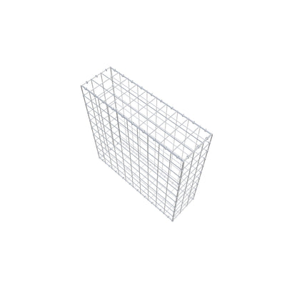 Gabion 100 cm x 100 cm x 30 cm (L x H x D), maskestørrelse 10 cm x 10 cm, C-ring