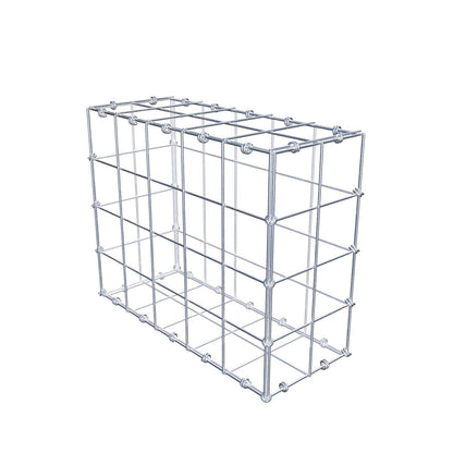 Gabião 50 cm x 40 cm x 20 cm (C x A x P), malhagem 10 x 10 cm, anel espiral
