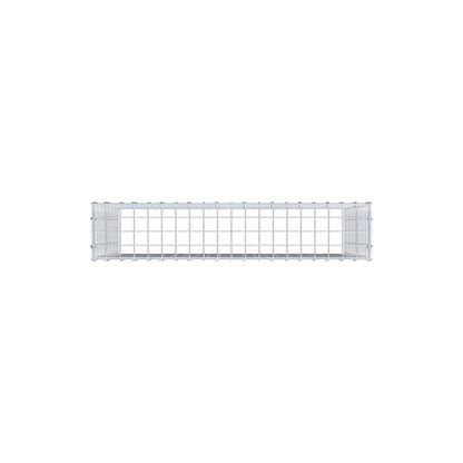 Gavión complementario de tipo 3 100 cm x 70 cm x 20 cm (L x A x P), malla 5 cm x 5 cm, anillo en C