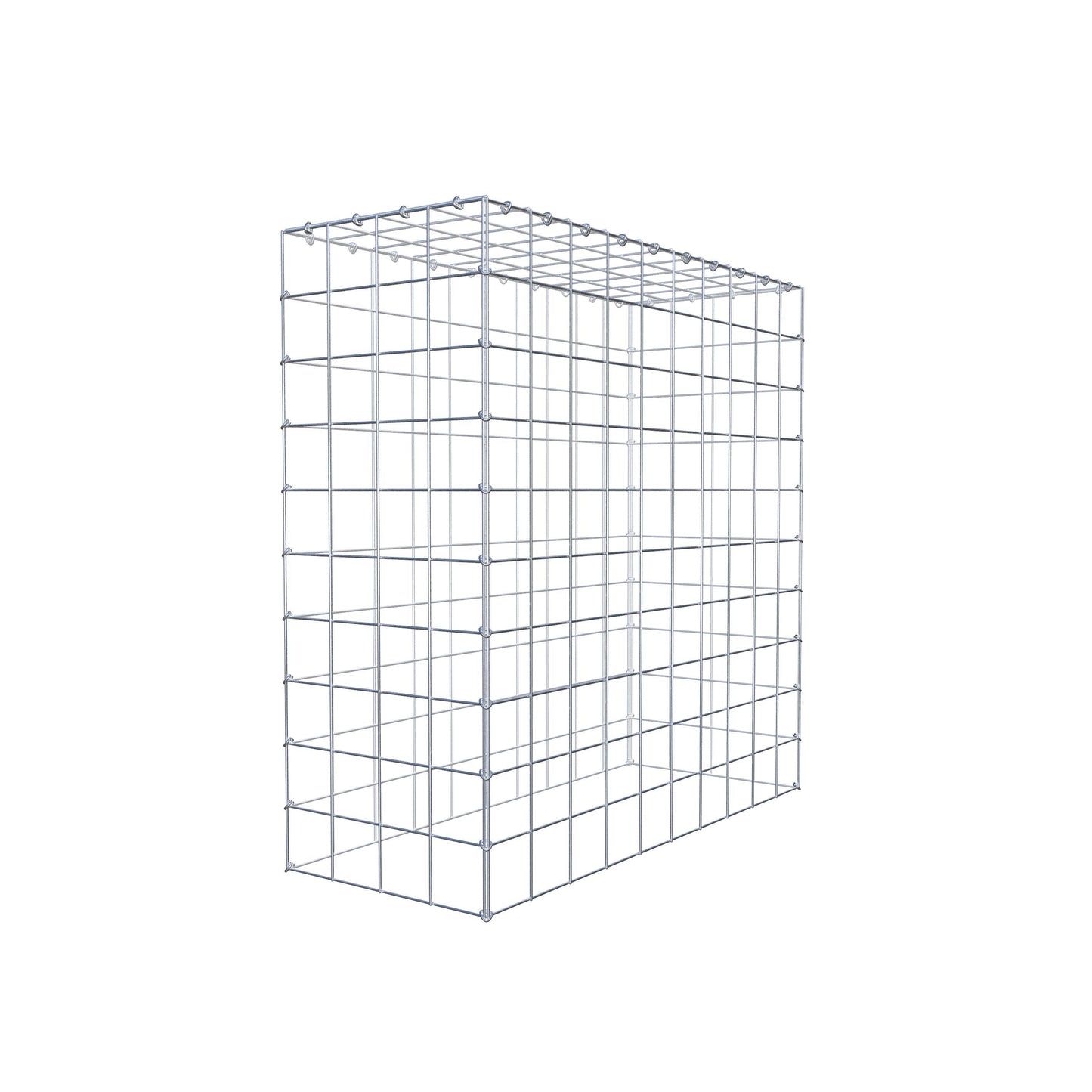 Anbaugabione Typ 3 100 cm x 100 cm x 40 cm (L x H x T), Maschenweite 10 cm x 10 cm, C-Ring