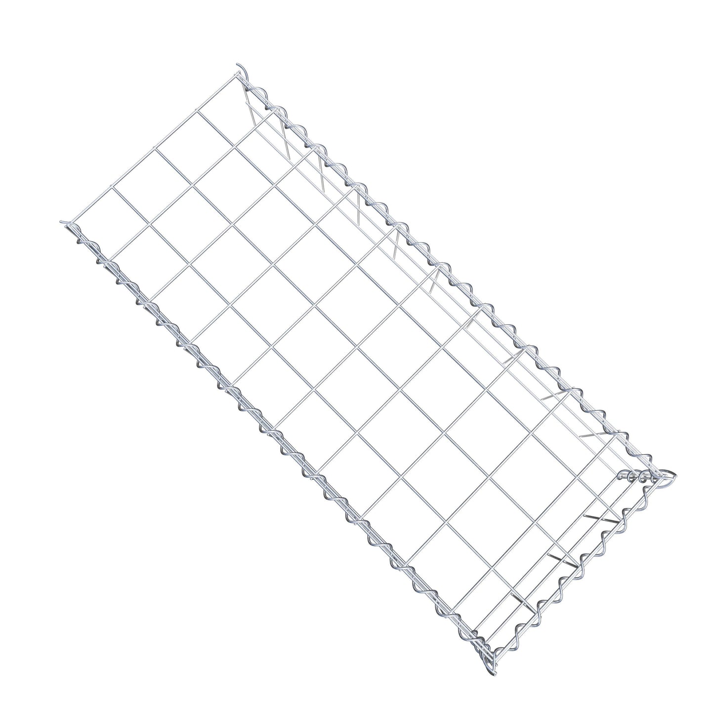 Gabião tipo 4 100 cm x 20 cm x 40 cm (C x A x P), malhagem 10 cm x 10 cm, espiral