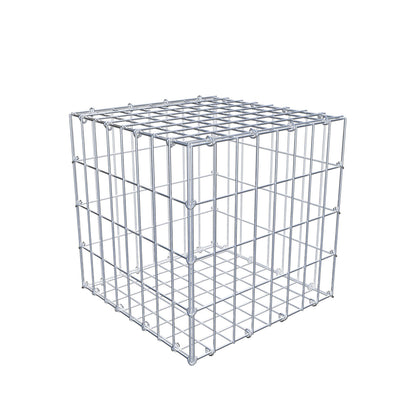 Gabião 40 cm x 40 cm x 40 cm (C x A x P), malhagem 5 cm x 10 cm, anel C