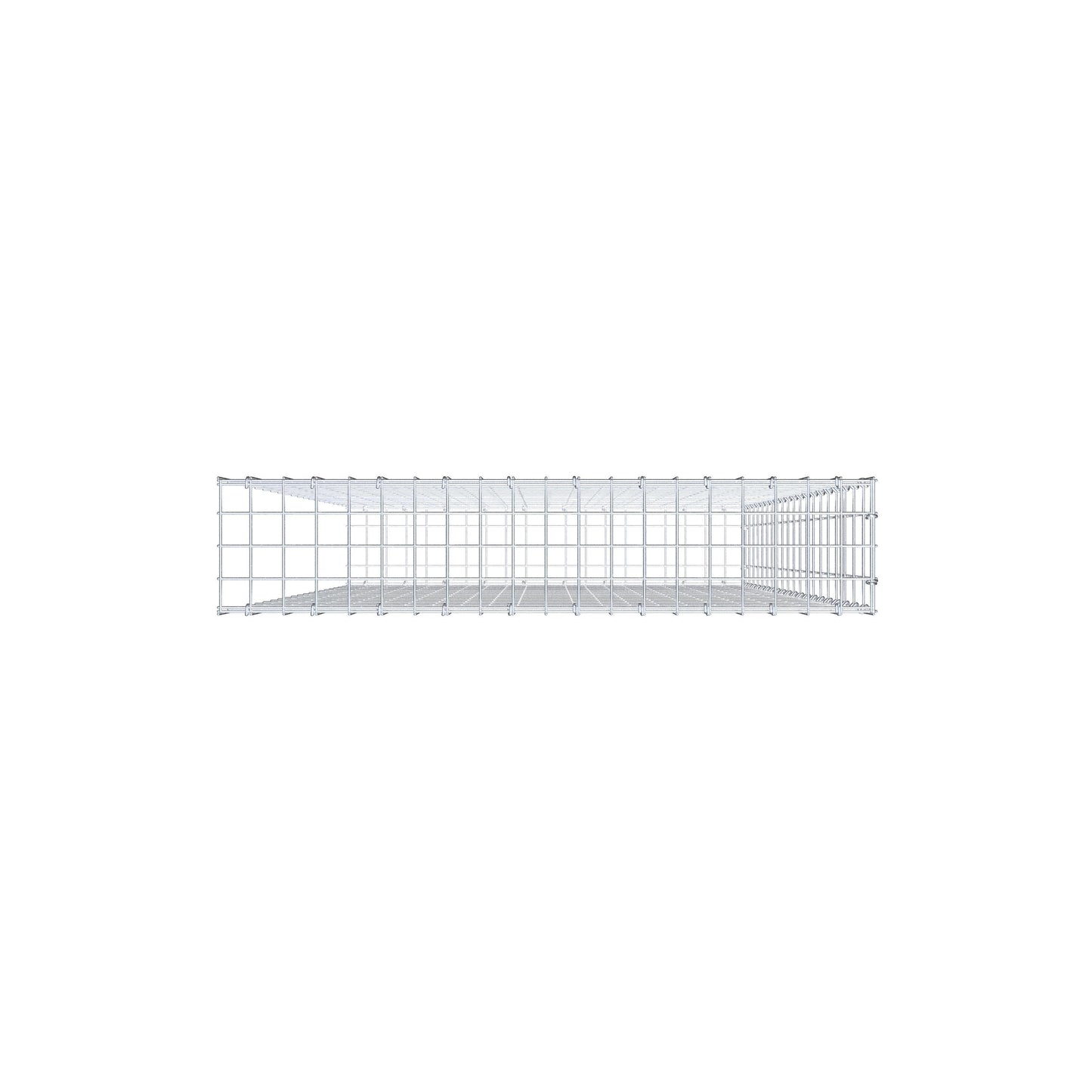 Tilläggspåle typ 2 200 cm x 100 cm x 20 cm, maskstorlek 5 cm x 10 cm, C-ring