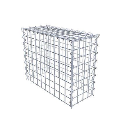 Extra gabion typ 3 50 cm x 40 cm x 20 cm (L x H x D), maskstorlek 5 cm x 5 cm, spiral