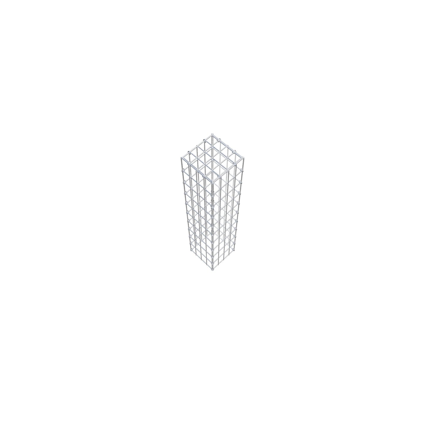 Anbaugabione Typ 3 100 cm x 20 cm x 20 cm (L x H x T), Maschenweite 5 cm x 10 cm, C-Ring
