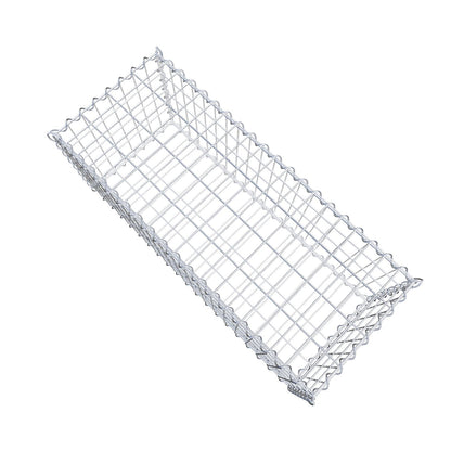 Gabione 100 cm x 40 cm x 40 cm (L x H x T), Maschenweite 5 cm x 10 cm, Spirale
