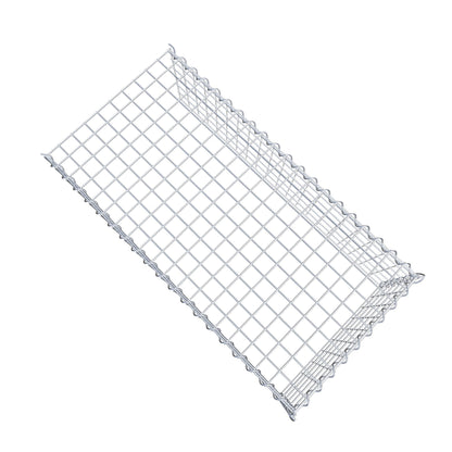 Gabião Tipo 4 100 cm x 30 cm x 50 cm (C x A x P), malhagem 5 cm x 5 cm, espiral