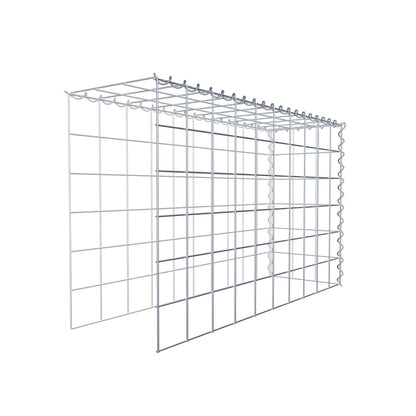 Gabião tipo 4 100 cm x 60 cm x 30 cm (C x A x P), malhagem 10 cm x 10 cm, espiral