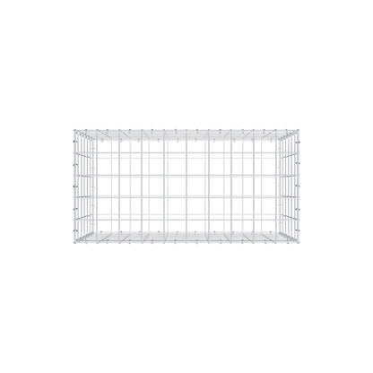 Gabião 100 cm x 60 cm x 50 cm (C x A x P), malhagem 10 cm x 10 cm, anel C