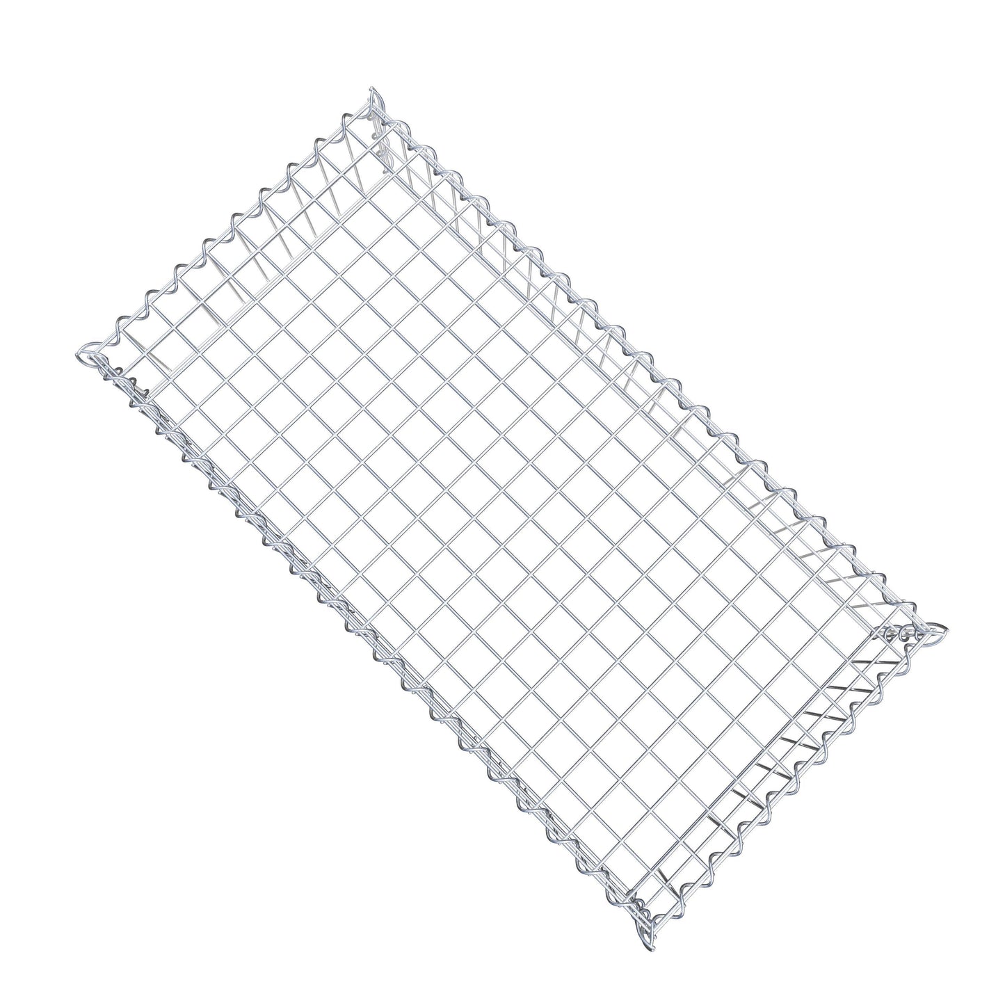 Extra gabion typ 3 100 cm x 20 cm x 50 cm (L x H x D), maskstorlek 5 cm x 10 cm, spiral