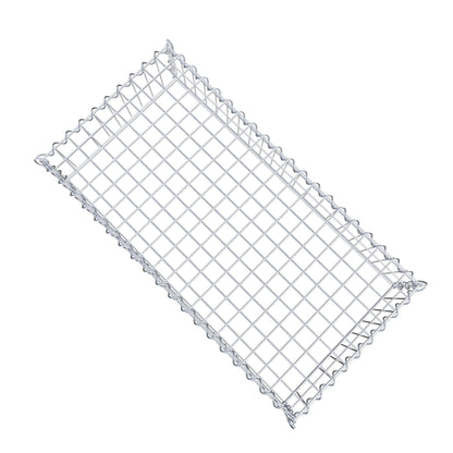 Extra gabion typ 3 100 cm x 20 cm x 50 cm (L x H x D), maskstorlek 5 cm x 10 cm, spiral
