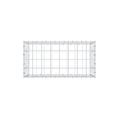 Gabião 80 cm x 40 cm x 40 cm (C x A x P), malhagem 10 cm x 10 cm, anel C