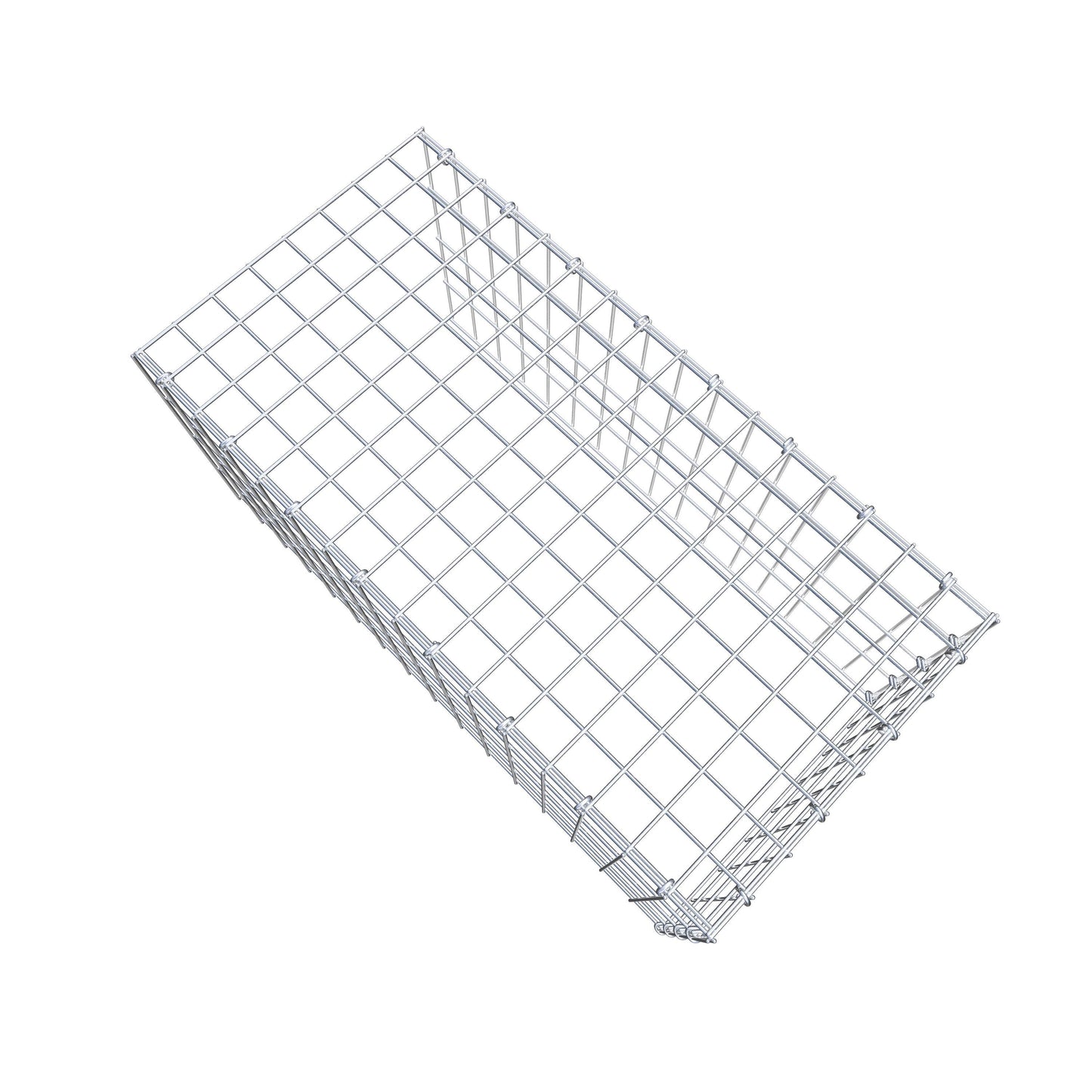 Gabião Tipo 4 80 cm x 40 cm x 40 cm (C x A x P), malhagem 5 cm x 10 cm, anel C