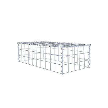 Gavión complementario tipo 3 100 cm x 30 cm x 50 cm (L x A x P), malla 10 cm x 10 cm, espiral