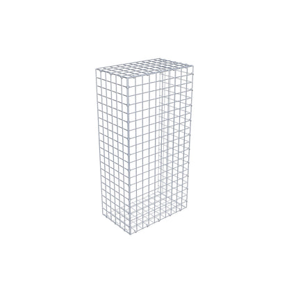 Anbaugabione Typ 2 100 cm x 30 cm x 50 cm (L x H x T), Maschenweite 5 cm x 5 cm, C-Ring