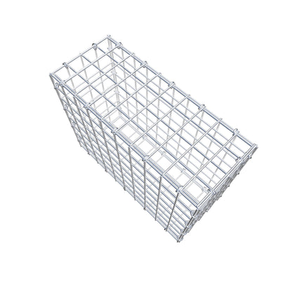 Gabião 50 cm x 40 cm x 20 cm (C x A x P), malhagem 5 cm x 5 cm, anel C