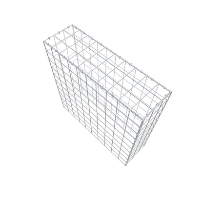 Anbaugabione Typ 3 100 cm x 100 cm x 30 cm (L x H x T), Maschenweite 10 cm x 10 cm, C-Ring
