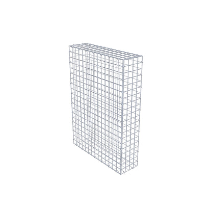 Gabion 100 cm x 70 cm x 20 cm (L x H x D), maskestørrelse 5 cm x 5 cm, C-ring