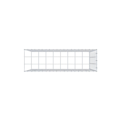Gabião Tipo 4 100 cm x 80 cm x 30 cm (C x A x P), malhagem 10 cm x 10 cm, anel C