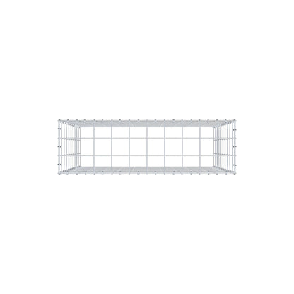 Anbaugabione Typ 3 100 cm x 100 cm x 30 cm (L x H x T), Maschenweite 10 cm x 10 cm, C-Ring