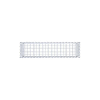 Gabion 200 cm x 100 cm x 50 cm (L x H x P), mailles 5 cm x 5 cm, spirale
