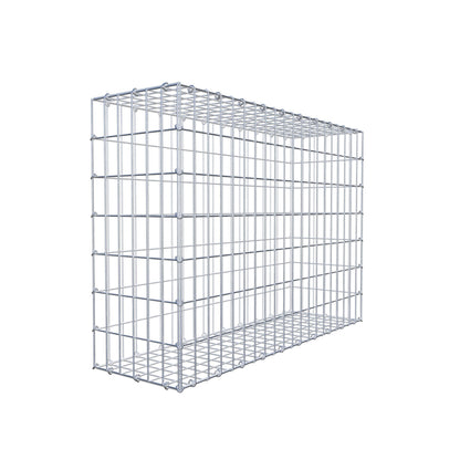 Gabião 100 cm x 70 cm x 30 cm (C x A x P), malhagem 5 cm x 10 cm, anel C