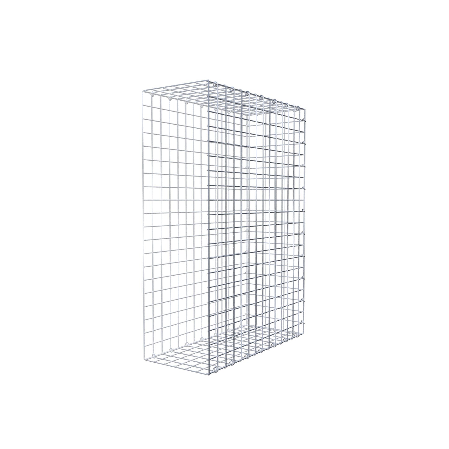 Anbaugabione Typ 2 100 cm x 70 cm x 30 cm (L x H x T), Maschenweite 5 cm x 5 cm, C-Ring