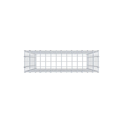 Anbaugabione Typ 3 100 cm x 70 cm x 20 cm (L x H x T), Maschenweite 5 cm x 10 cm, C-Ring