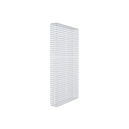 Gabion 200 cm x 100 cm x 20 cm (L x H x D), mesh size 5 cm x 5 cm, C-ring