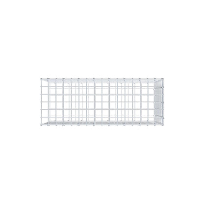 Fourche rapportée type 2 80 cm x 40 cm x 30 cm (L x H x P), mailles 5 cm x 5 cm, anneau C