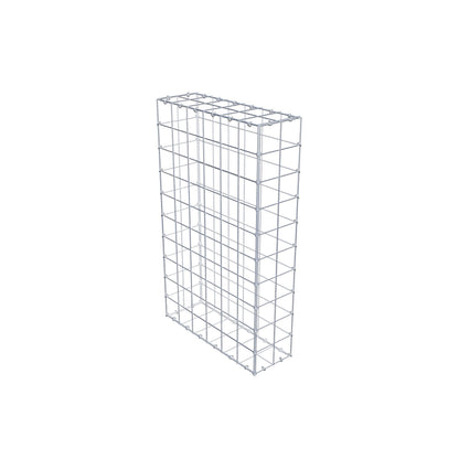 Gabião 100 cm x 60 cm x 20 cm (C x A x P), malhagem 10 cm x 10 cm, anel C