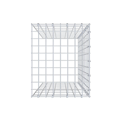 Anbaugabione Typ 4 100 cm x 40 cm x 50 cm (L x H x T), Maschenweite 5 cm x 10 cm, C-Ring